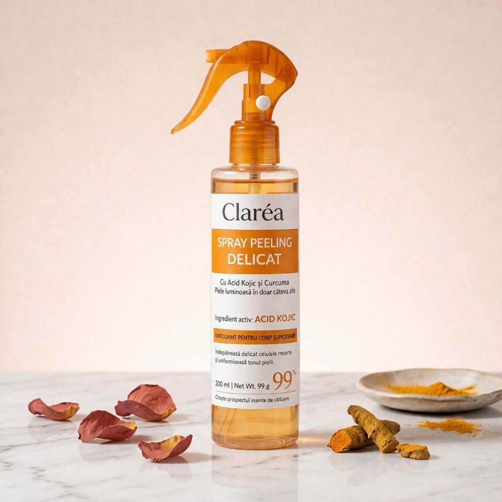 Spray exfoliant pentru corp Claréa